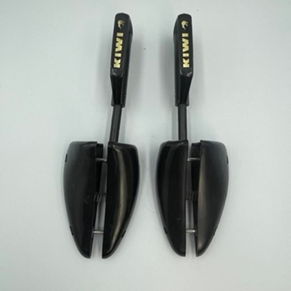 Kiwi Shoe Spreaders Stretchers Medium Black Gold Pair of 2